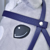 Testiera completa con nasello Viola Scuro