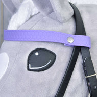 Testiera completa senza nasello Viola Chiaro