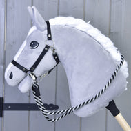 Hobby Horse - Reins black stripe