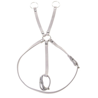 Set Aqua in similpelle - briglia, redini e martingala