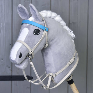 Set Aqua in similpelle - briglia, redini e martingala