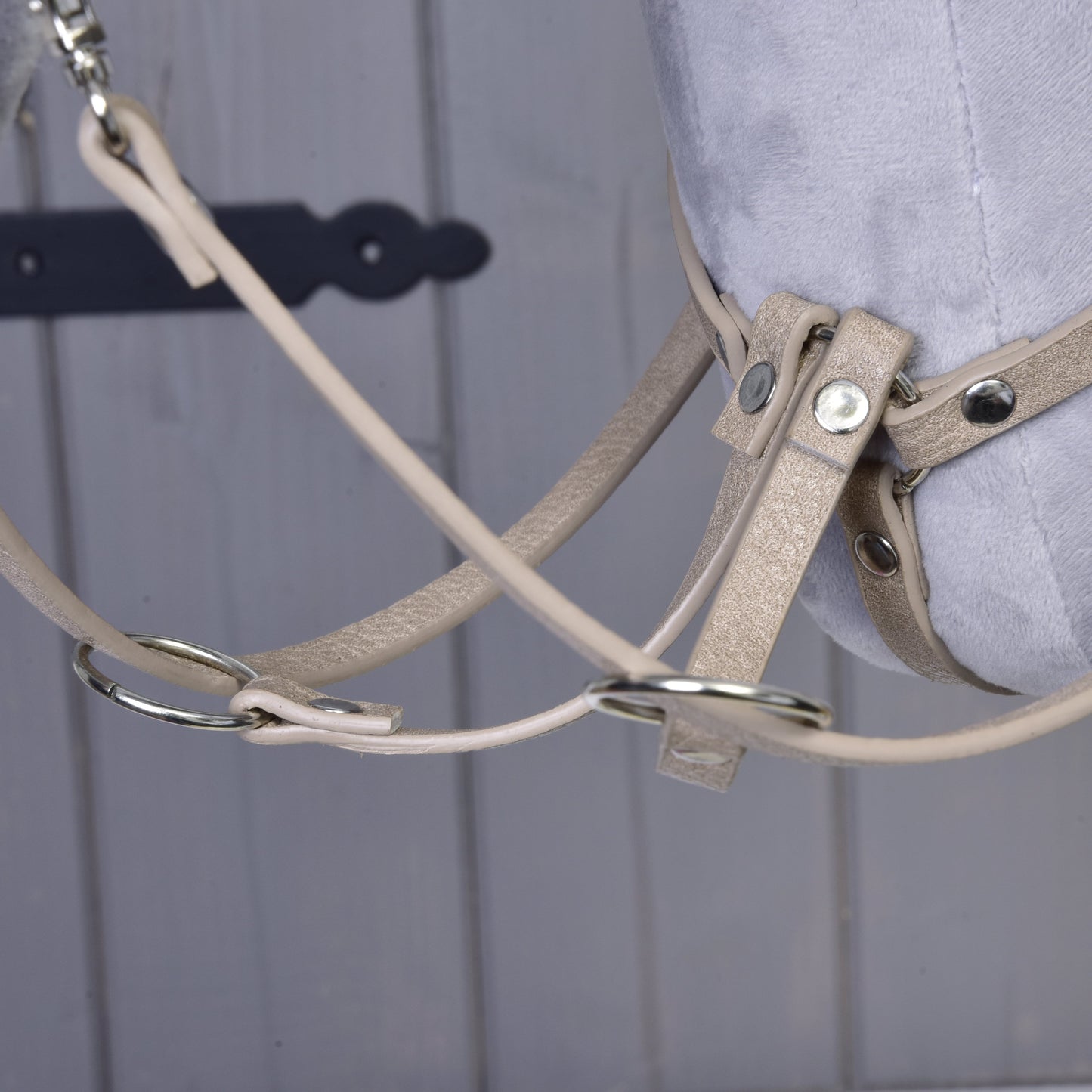 Set Bordeaux in similpelle - briglia, redini e martingala