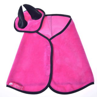 Set Rosa acceso (cuffia + coperta)