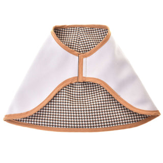 Coperta inglese marrone a quadri doppia faccia