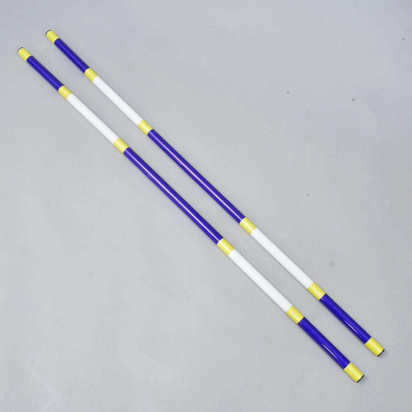 Jump pole blue-white 2 pcs