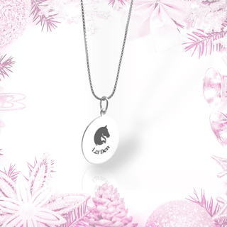 Silver necklace with LarDen pendant
