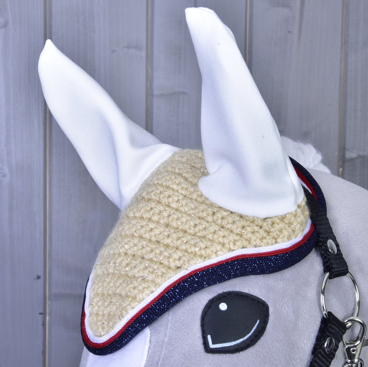 Ear bonnet crocheted Nicol