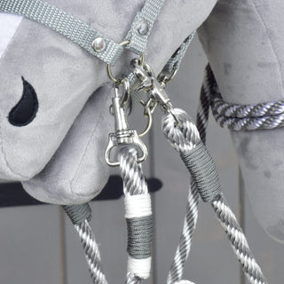 Set Start Argento (cavezza + redini a collare + lunghina + redini)