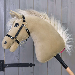 Hobby Horse Dancing Lady with Black Halter