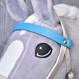 Set Aqua in similpelle - briglia, redini e martingala
