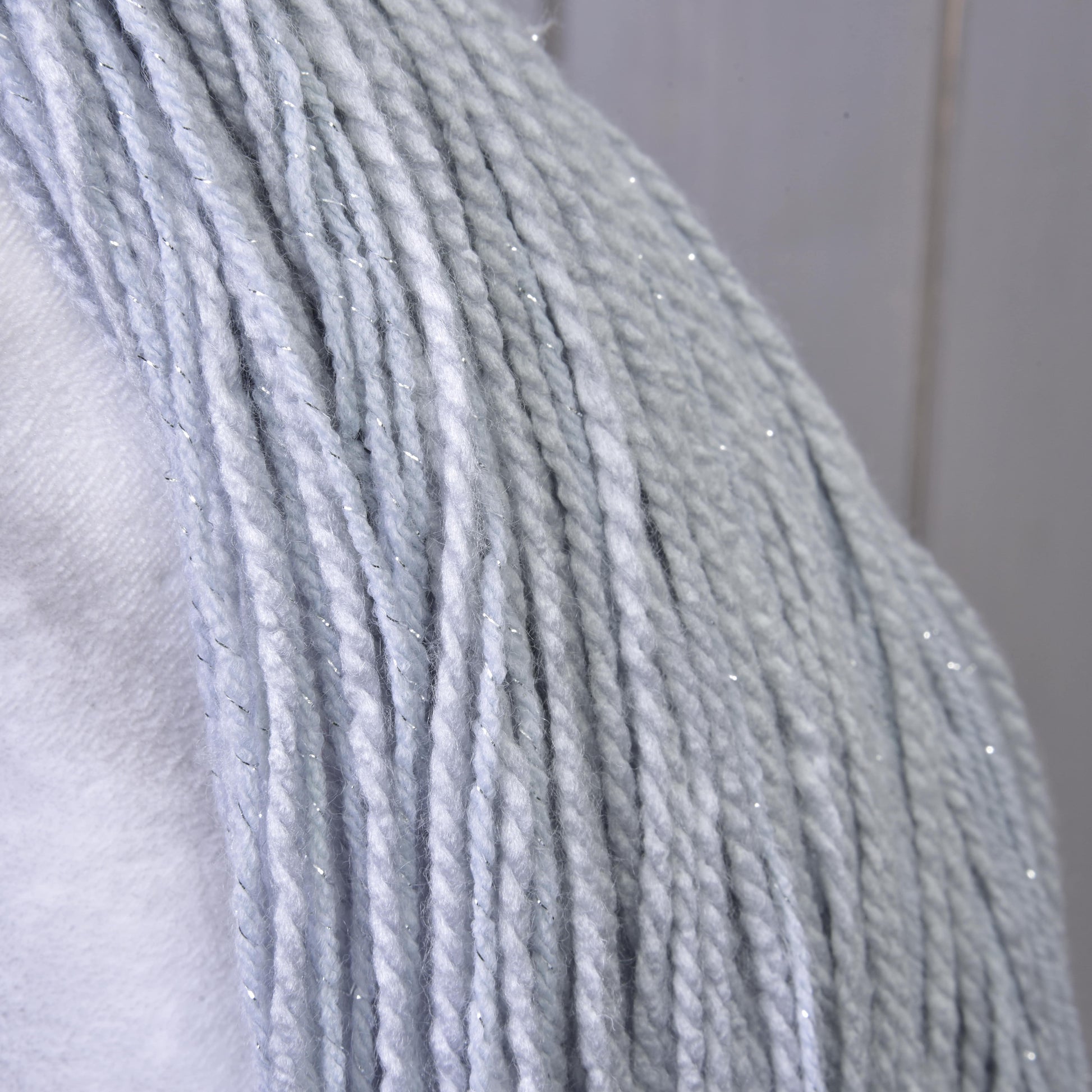 Hobby Horse Unicorn Silver with Bridle and Halter