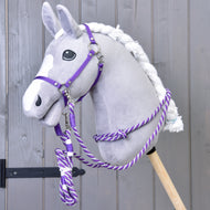 Set Start Purple (halter + cordeo + lead rope + reins)