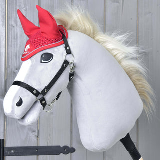 Cuffia all’uncinetto Red Sport