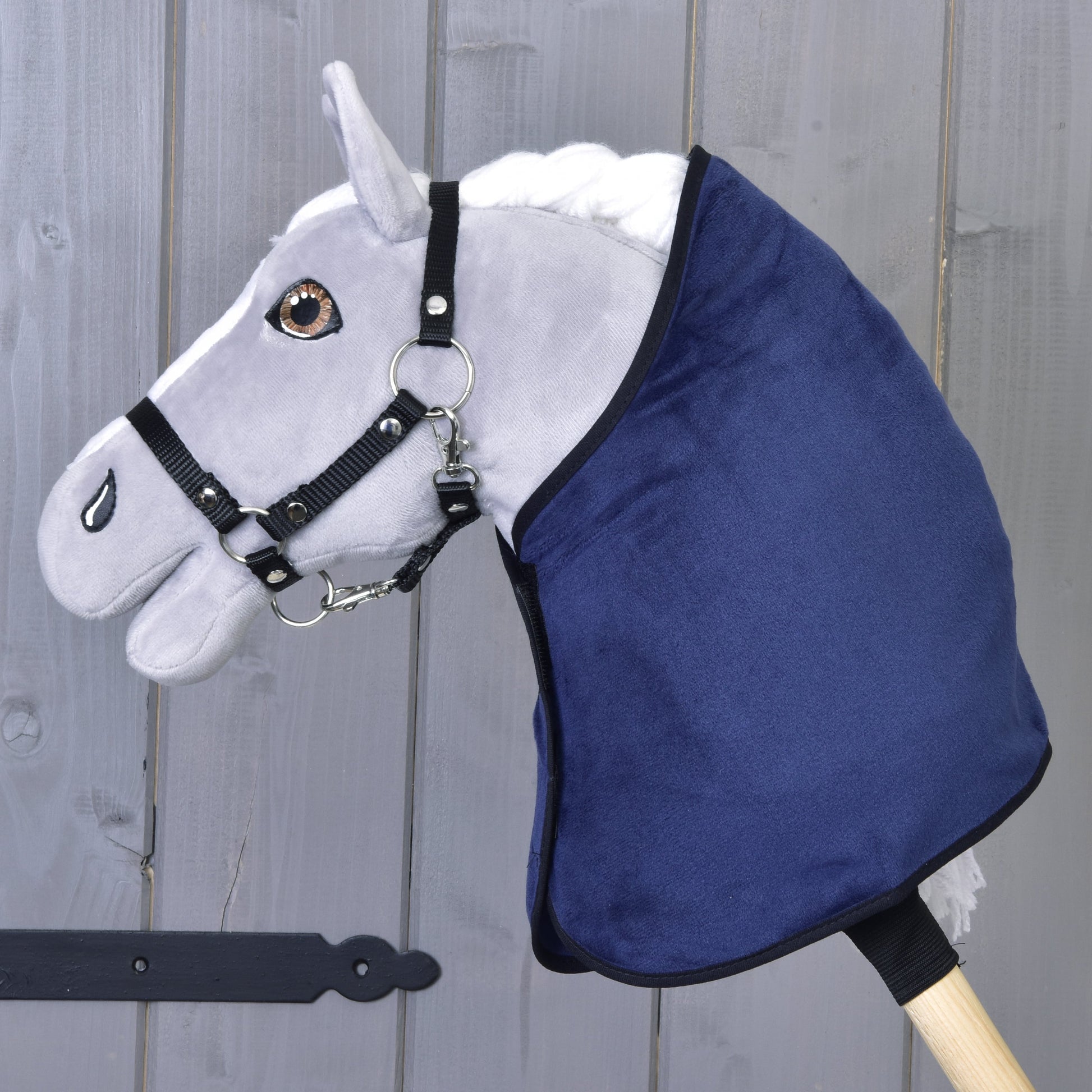 Set Dark Blue (ear bonnet + blanket)