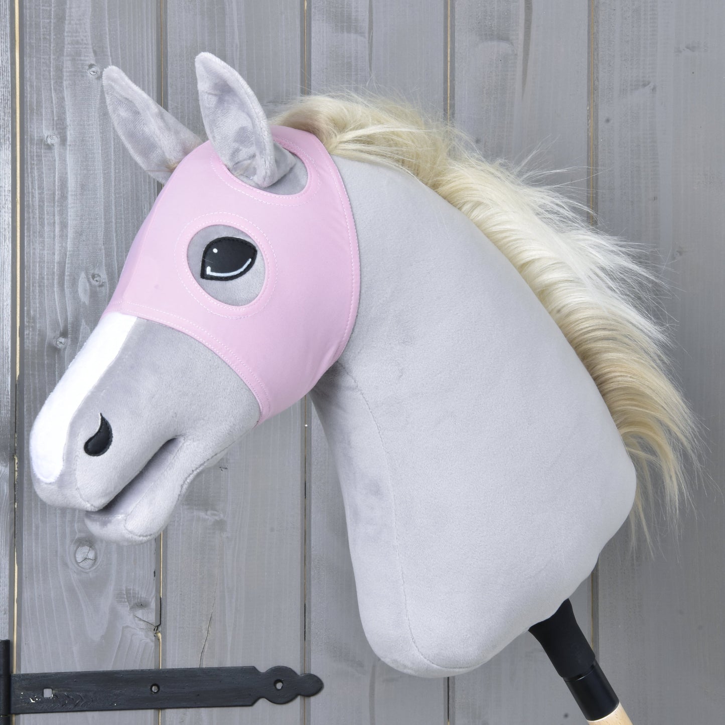 Horse Mask without ears Pink