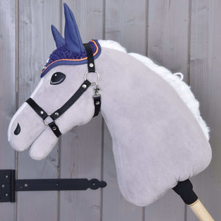 Cuffia all’uncinetto Blue Sport