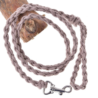 Hobby Horse - Corda guida lavorata a maglia Almond
