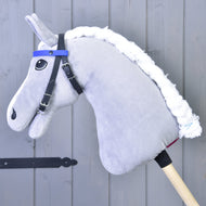 Bridle with 2 Headbands Blue (size M)