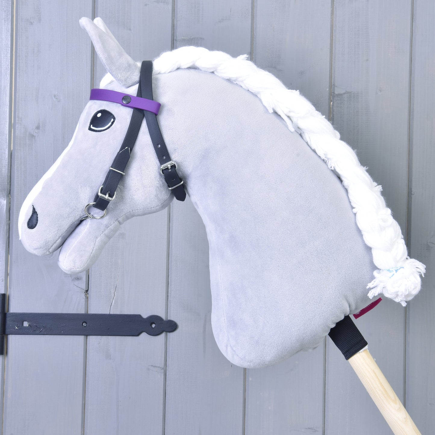 Bridle with 2 headbands purple (size M) 6