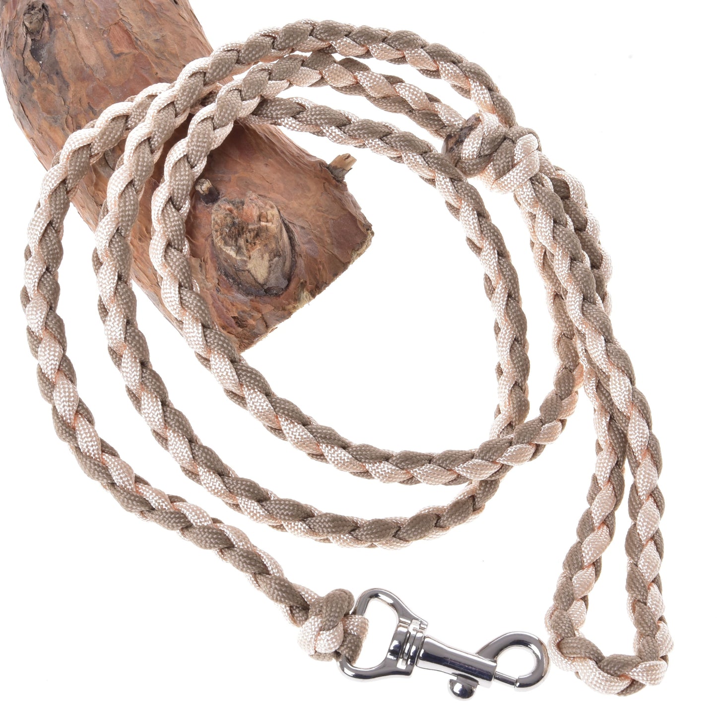 Hobby Horse -  Knitted Lead Rope Double Latte