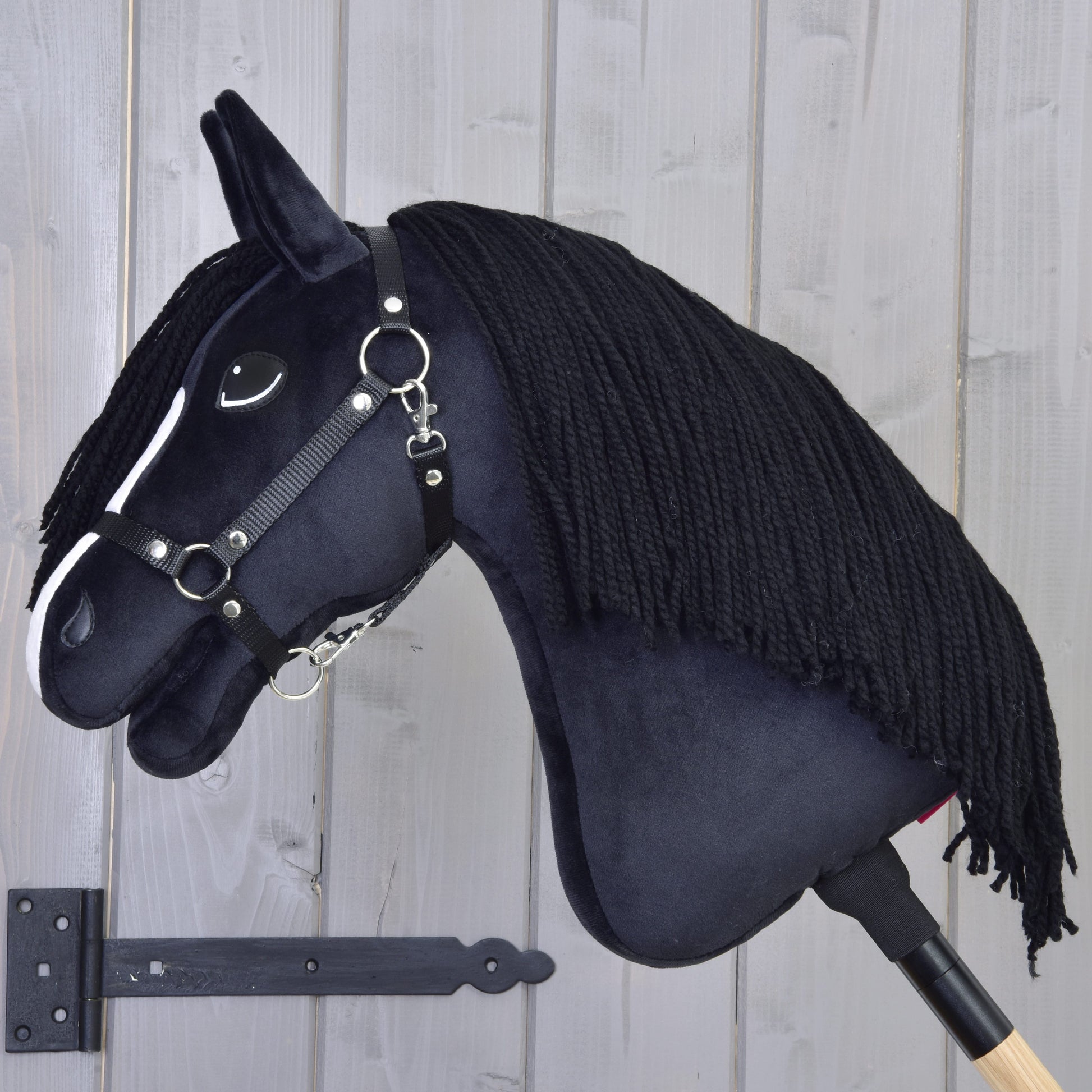 Hobby Horse Freya with Black Halter