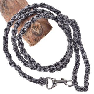 Hobby Horse - Knitted Lead Rope Graphite