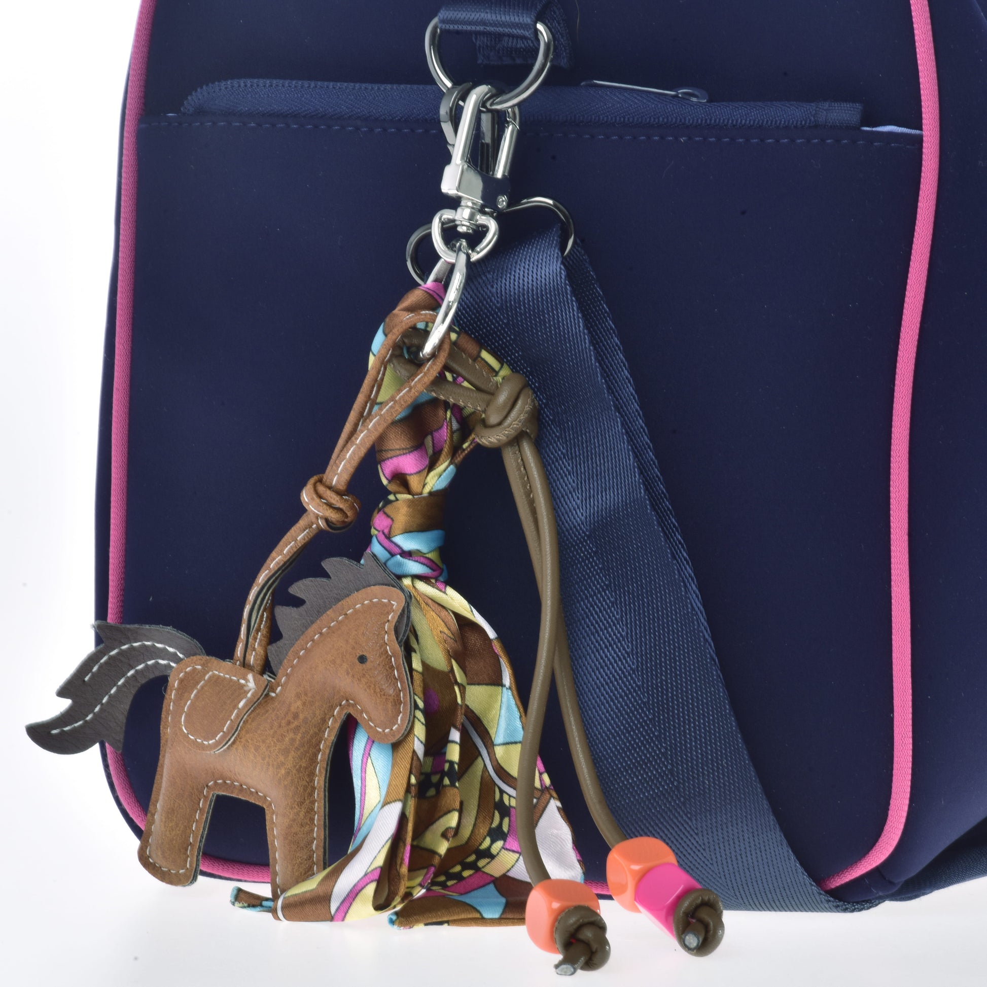Keychain Horse Brown