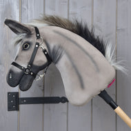 Hobby Horse Donkey Olin with Black Halter