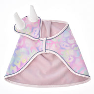 Hobby Horse Set Pastell Elegance by LarDen with pastel patterned blanket and ear bonnet