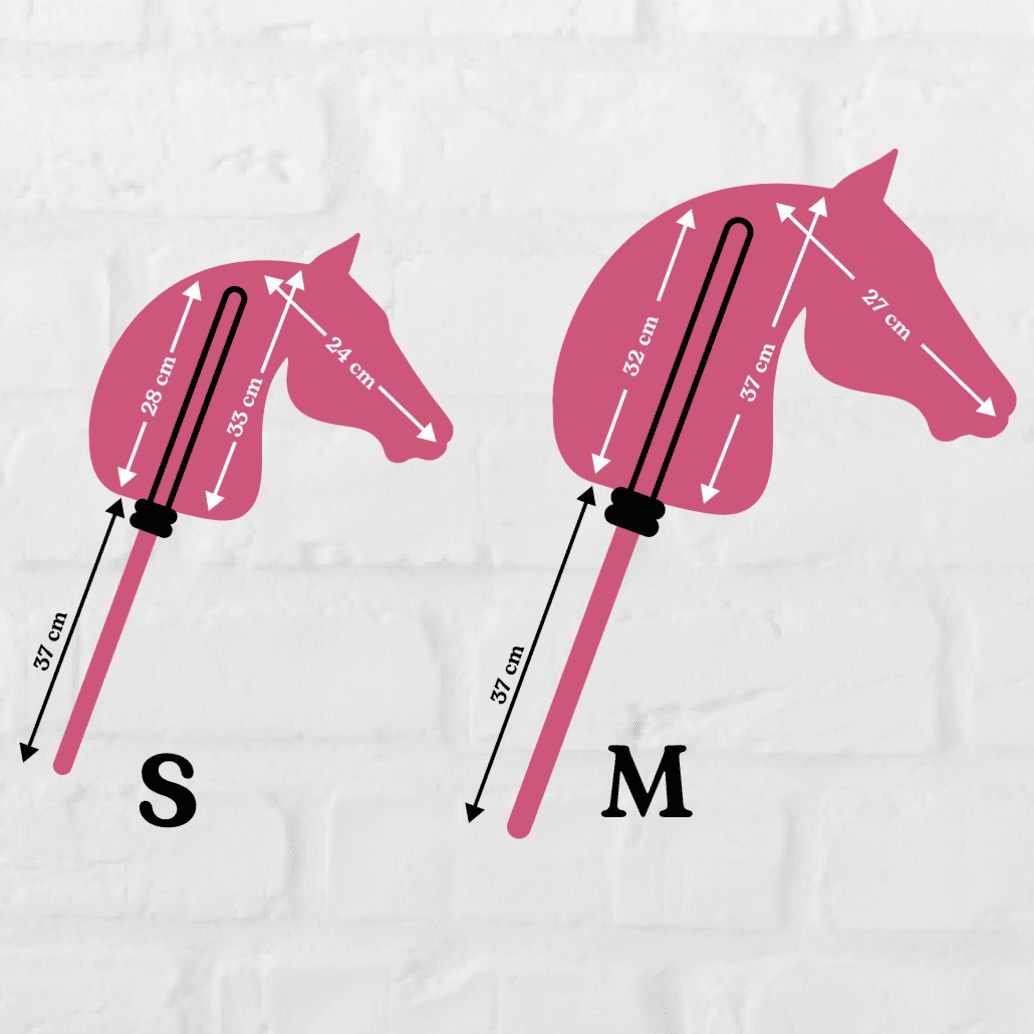 Hobby Horse Sisi with Black Halter – What is the overall size?