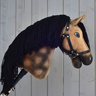 Hobby Horse Stormy with Black Halter