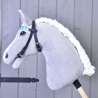 Bridle with 2 headbands turquoise (Size M)