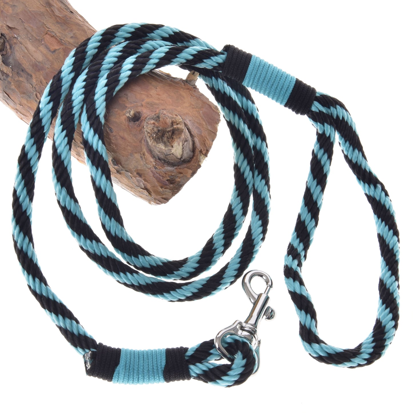 Hobby Horse - Leash green stripe
