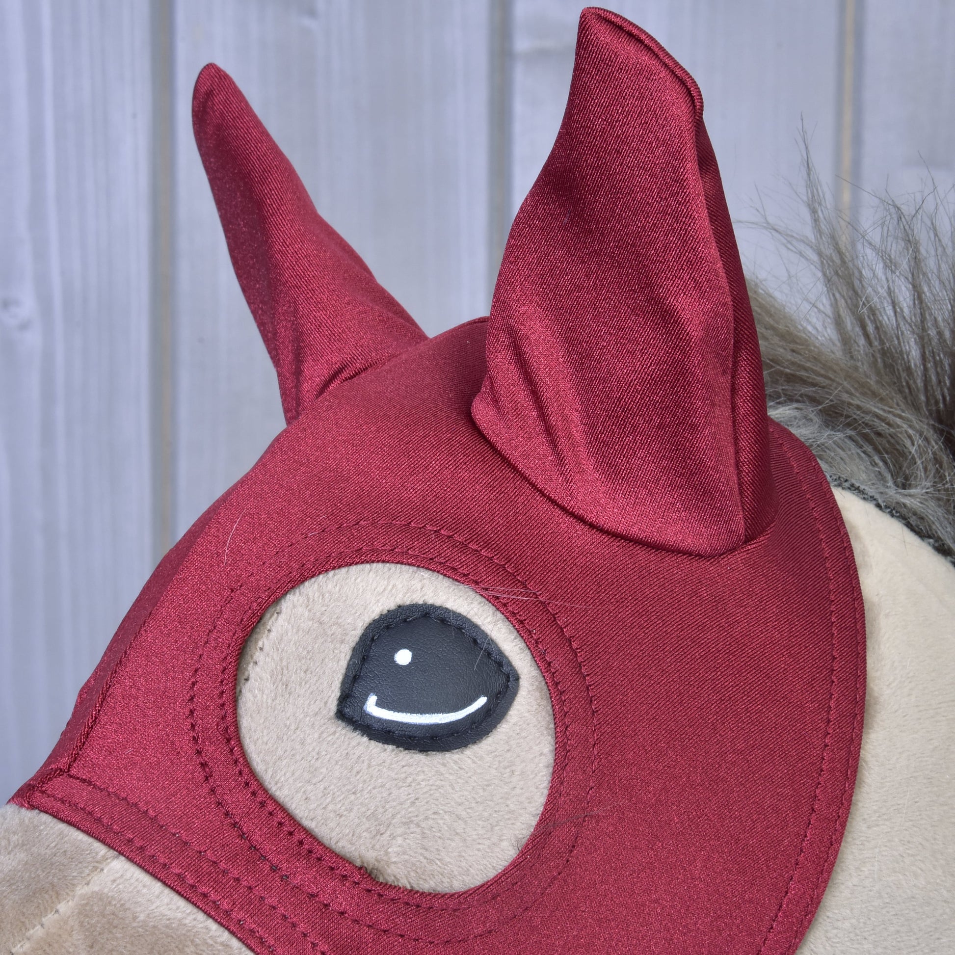 Horse Mask Barn Red