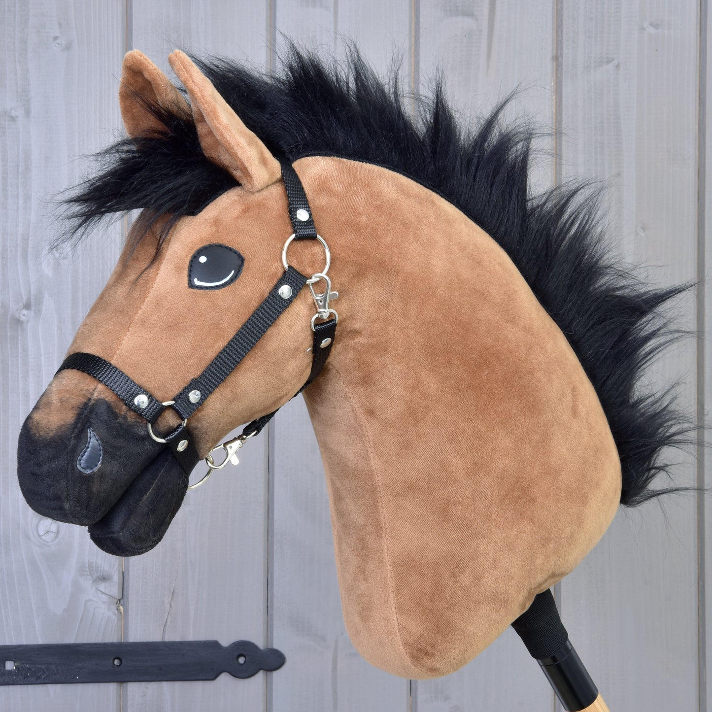 Hobby Horse Cookie with Black Halter