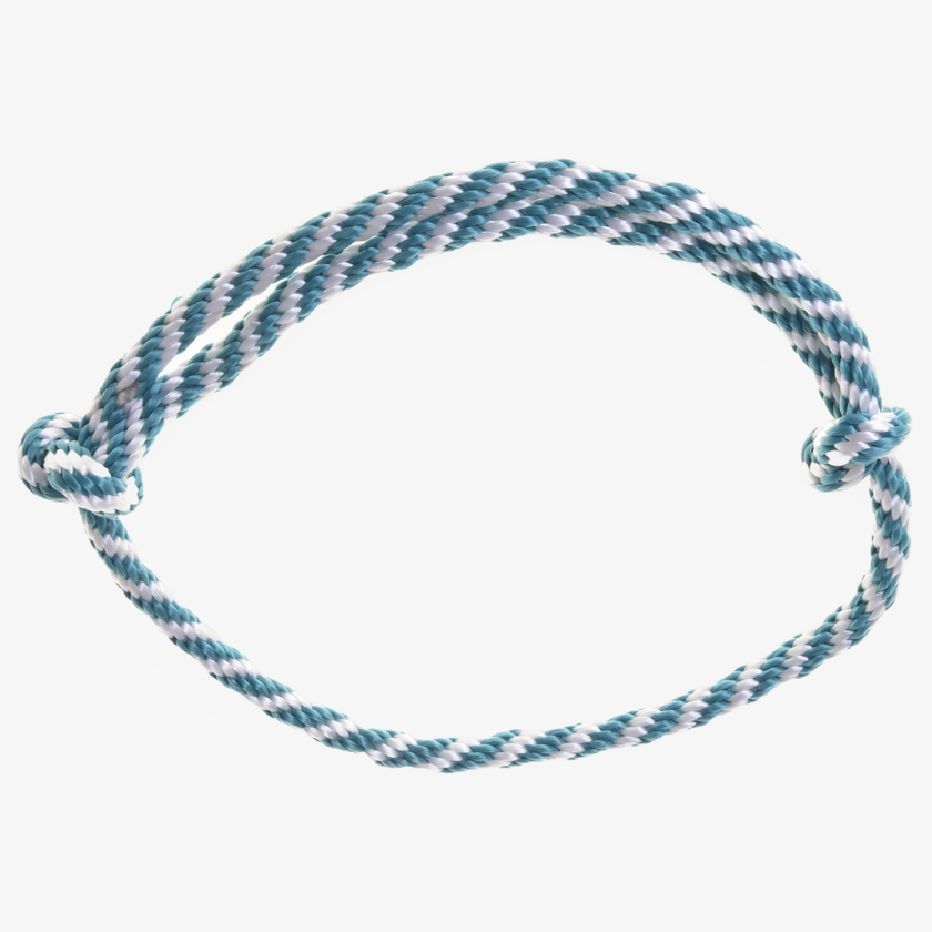 Redini a collare con striscia turchese