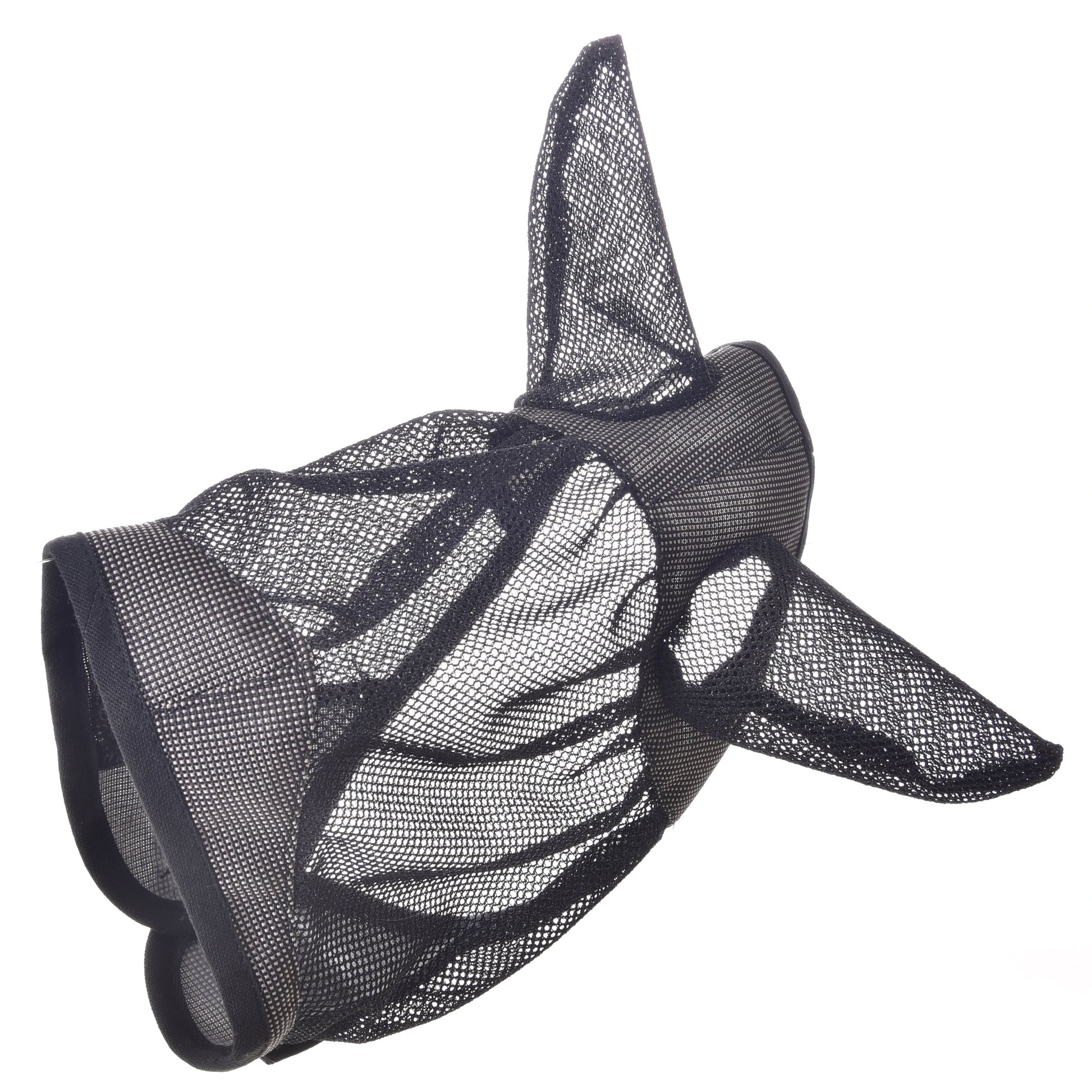 Fly Mask De Luxe Grey