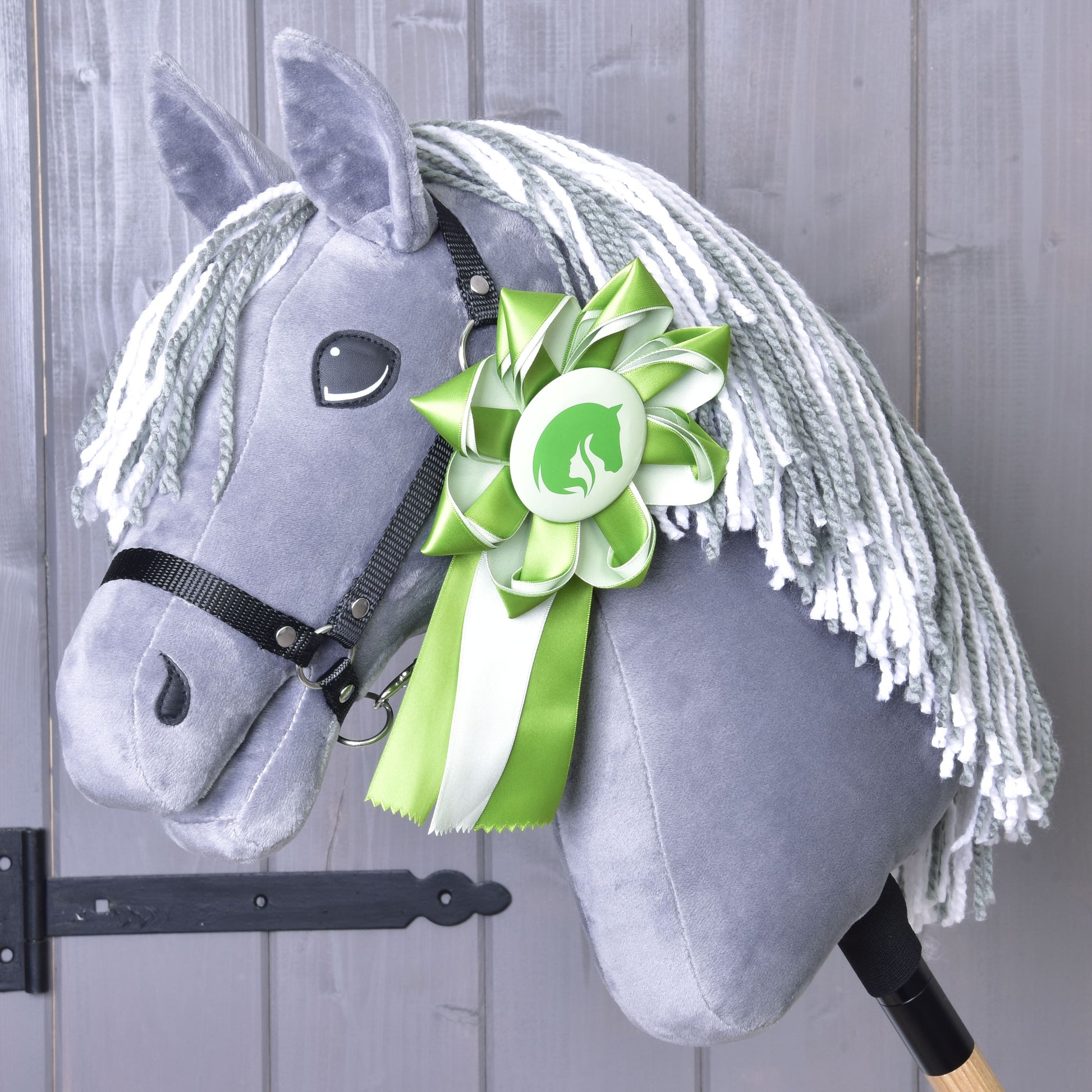 Hobby Horse Ribbon Green NEW