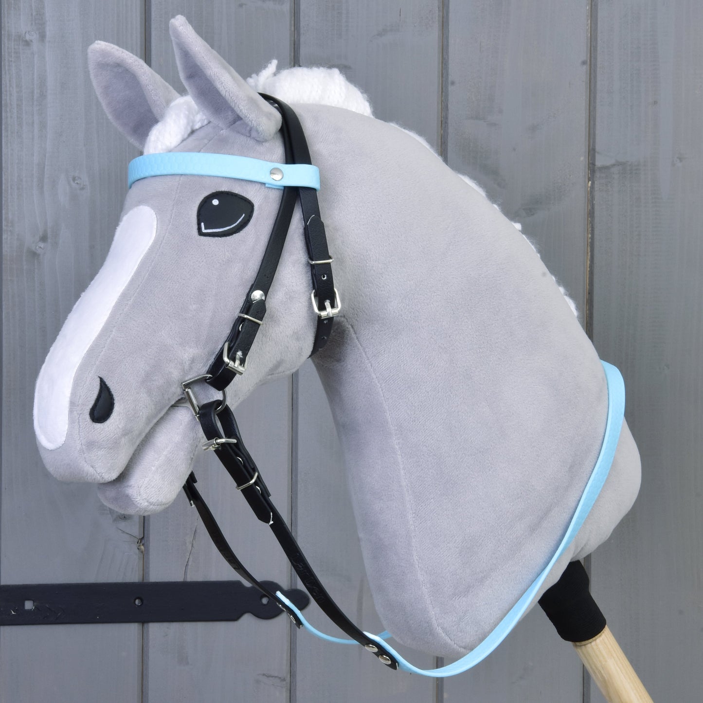 Complete bridle without noseband Light Blue
