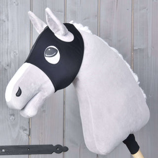 Maschera da cavallo senza orecchie Flamingo