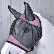 Fly Mask De Luxe Pink