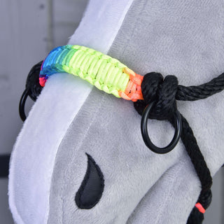 Cavezza in corda Arcobaleno