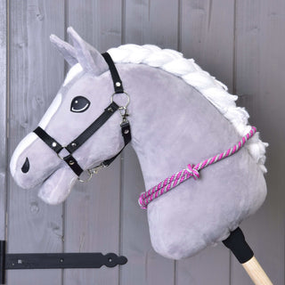 Redini a collare con striscia rosa