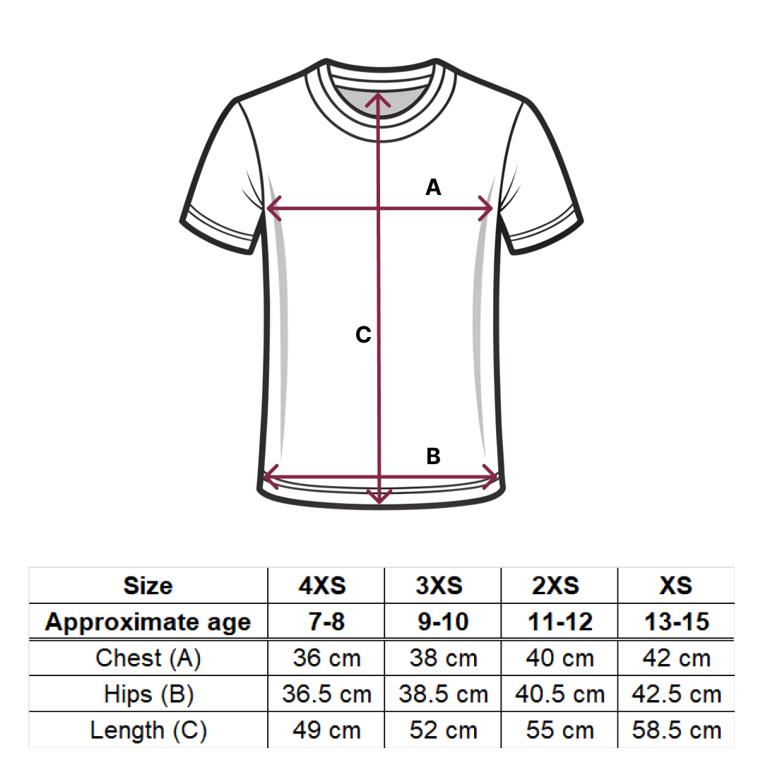 Size guide – Triko Růžové – EN