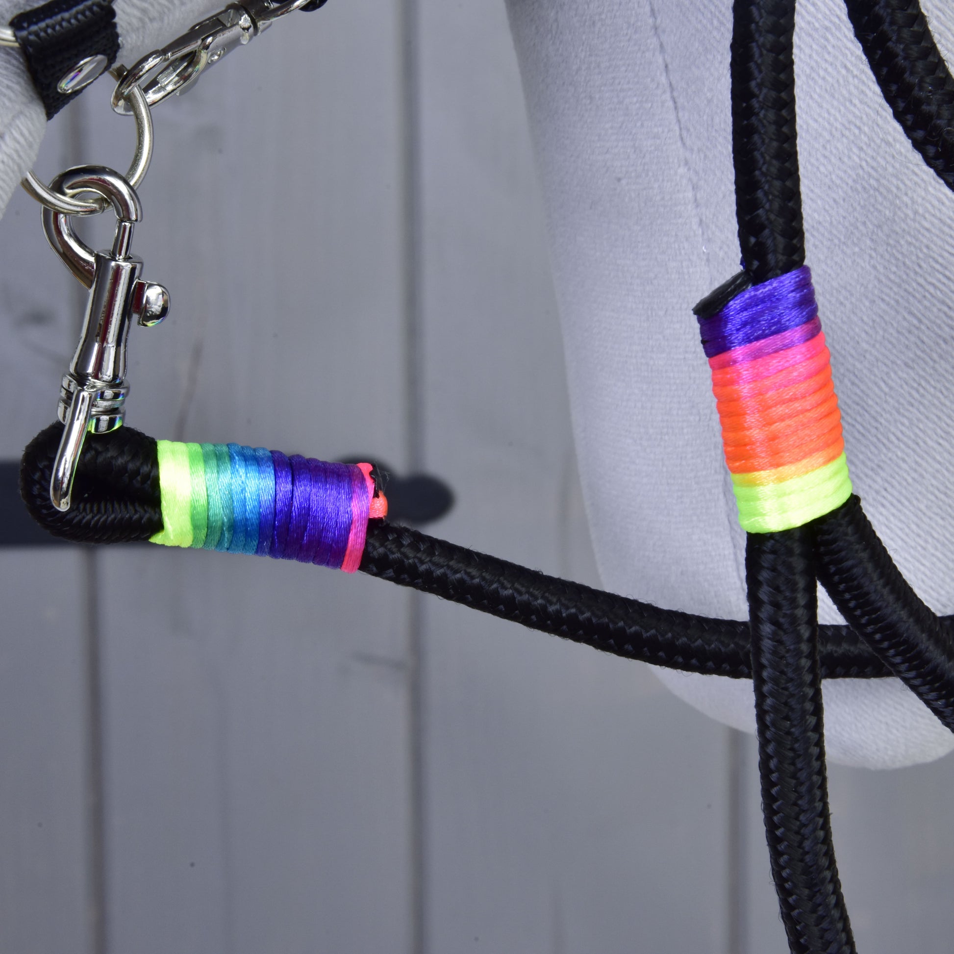 Hobby Horse - Lead rope Rainbow