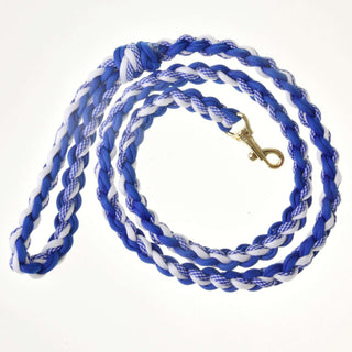 Hobby Horse - Corda intrecciata bianco/blu