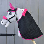Set Thermo Pinkie (ear bonnet + blanket + halter with fur)
