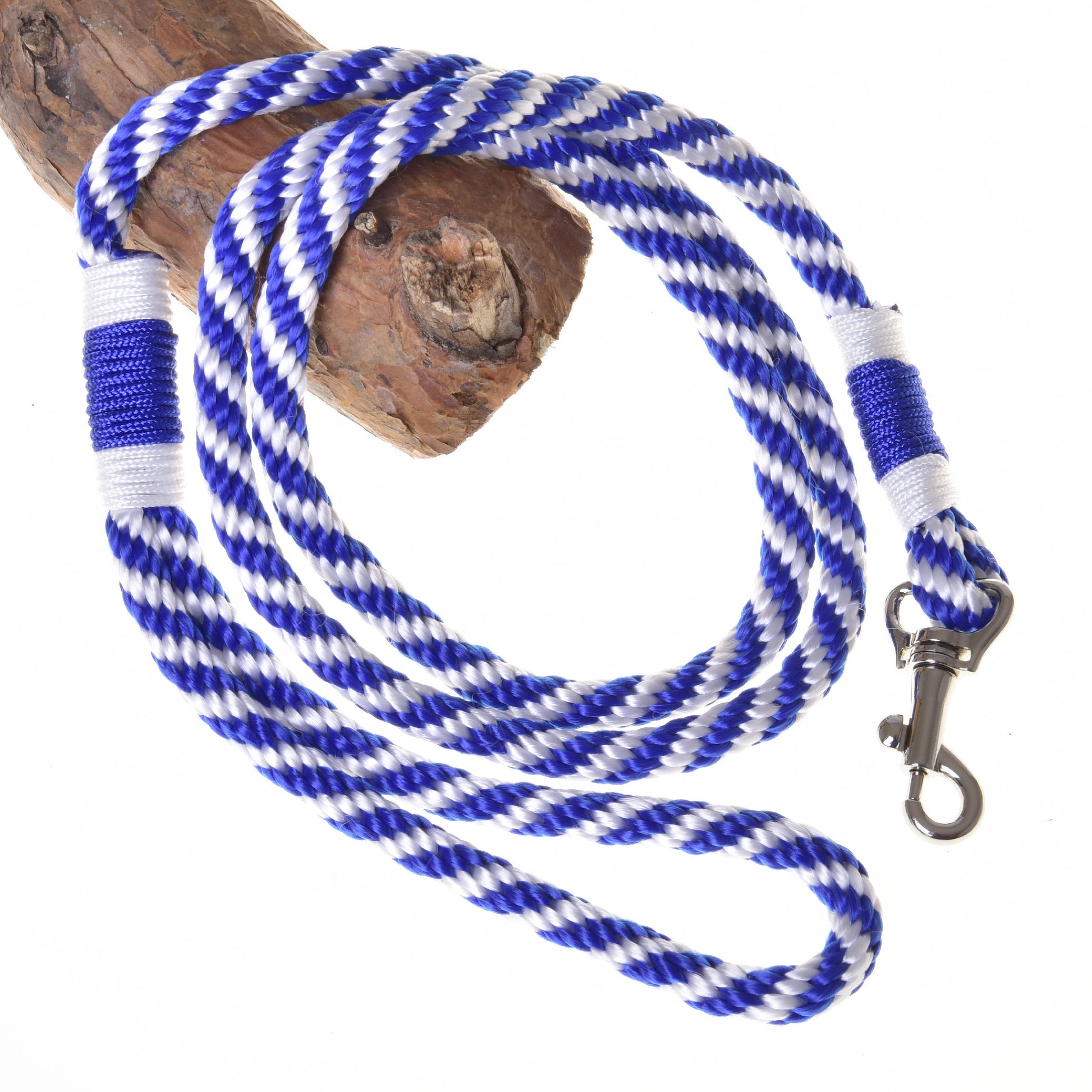 Hobby Horse - Lead rope stripe blue